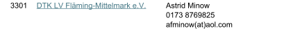 3301 DTK LV Flming-Mittelmark e.V. Astrid Minow 0173 8769825 afminow(at)aol.com