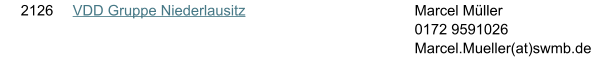 2126 VDD Gruppe Niederlausitz Marcel M�ller 0172 9591026  Marcel.Mueller(at)swmb.de